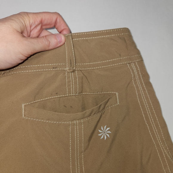 ⭐️Athleta Whatever Skort – Tan | Size 4 | Flared A-Line | Built-In Shorts ✨ - Picture 7 of 12